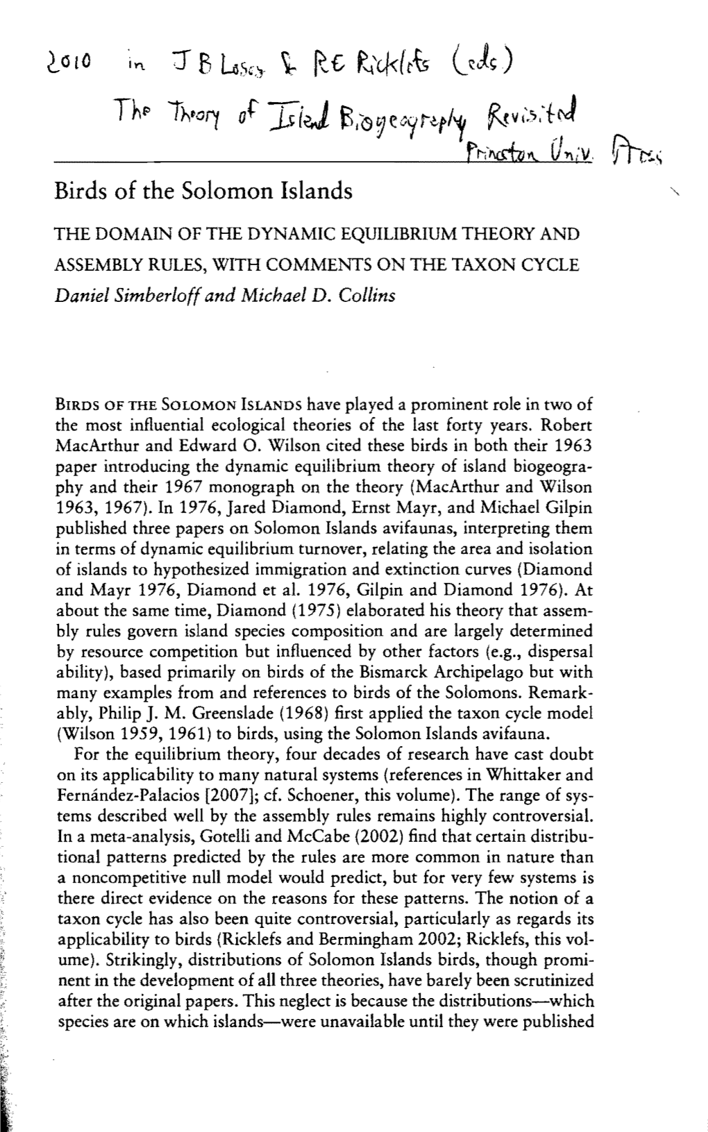 Birds of the Solomon Islands .80:2126-28