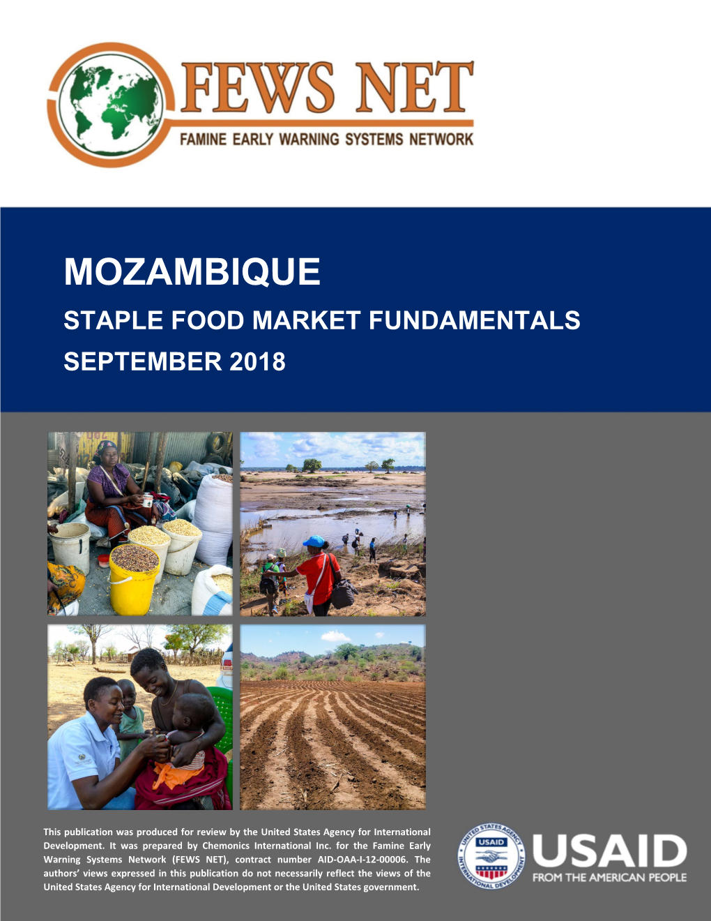 FEWS NET Mozambique Staple Food Market Fundamentals Report