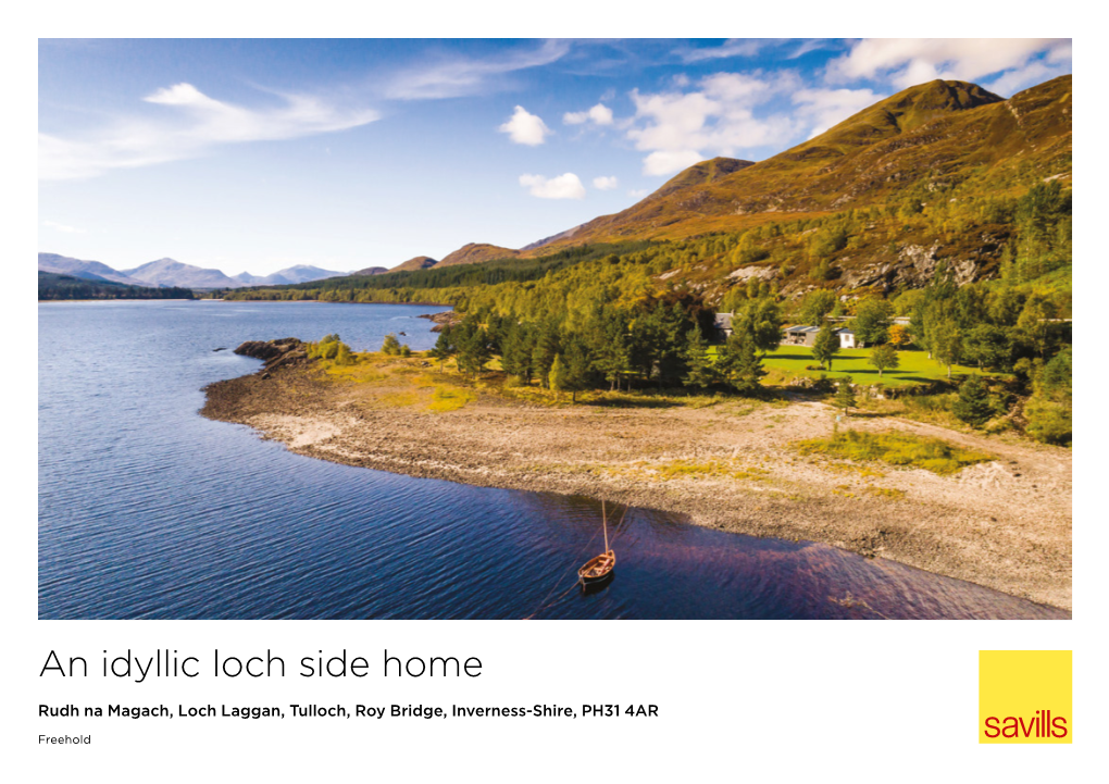 An Idyllic Loch Side Home