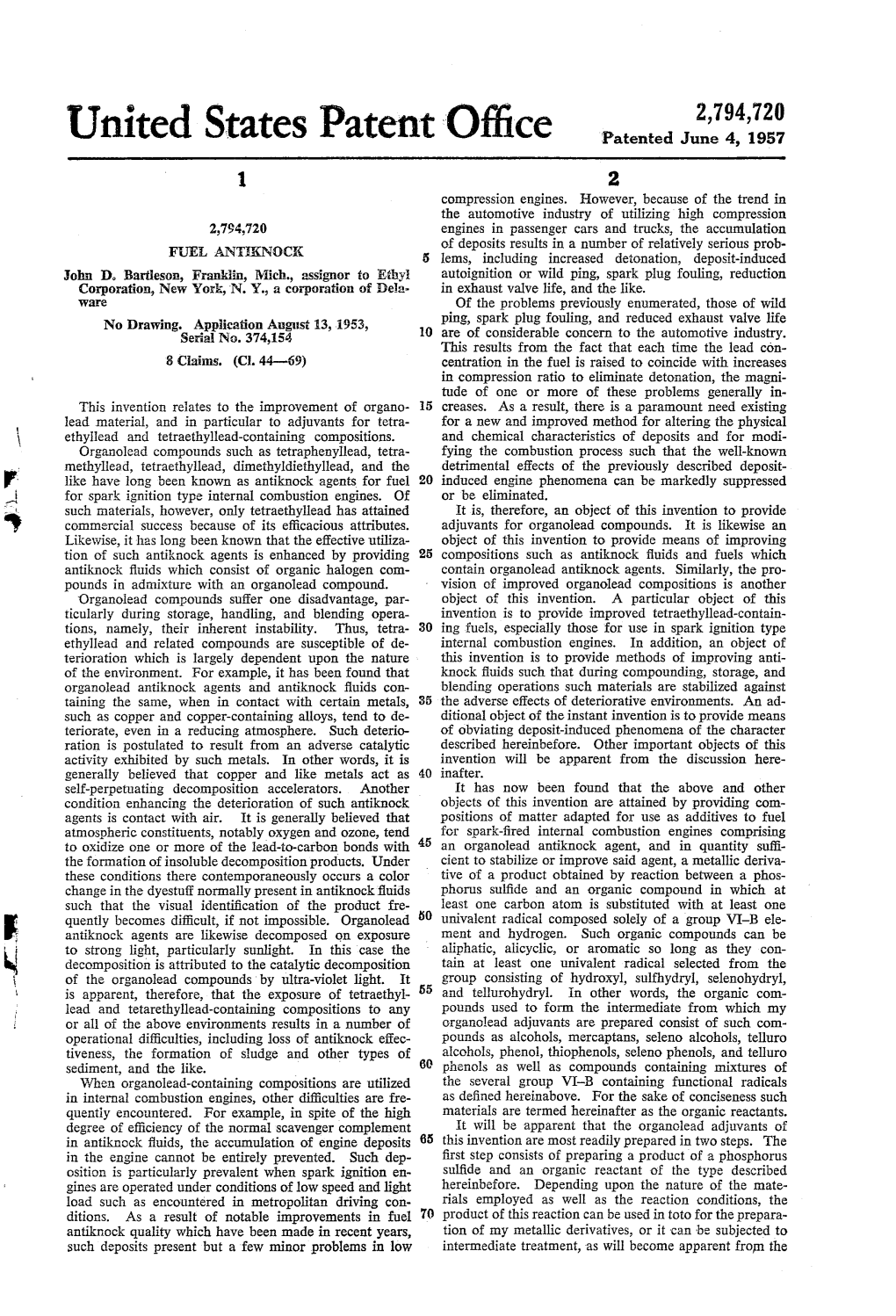 United States Patent Office Patented June 4, 1957 2 Compression Engines