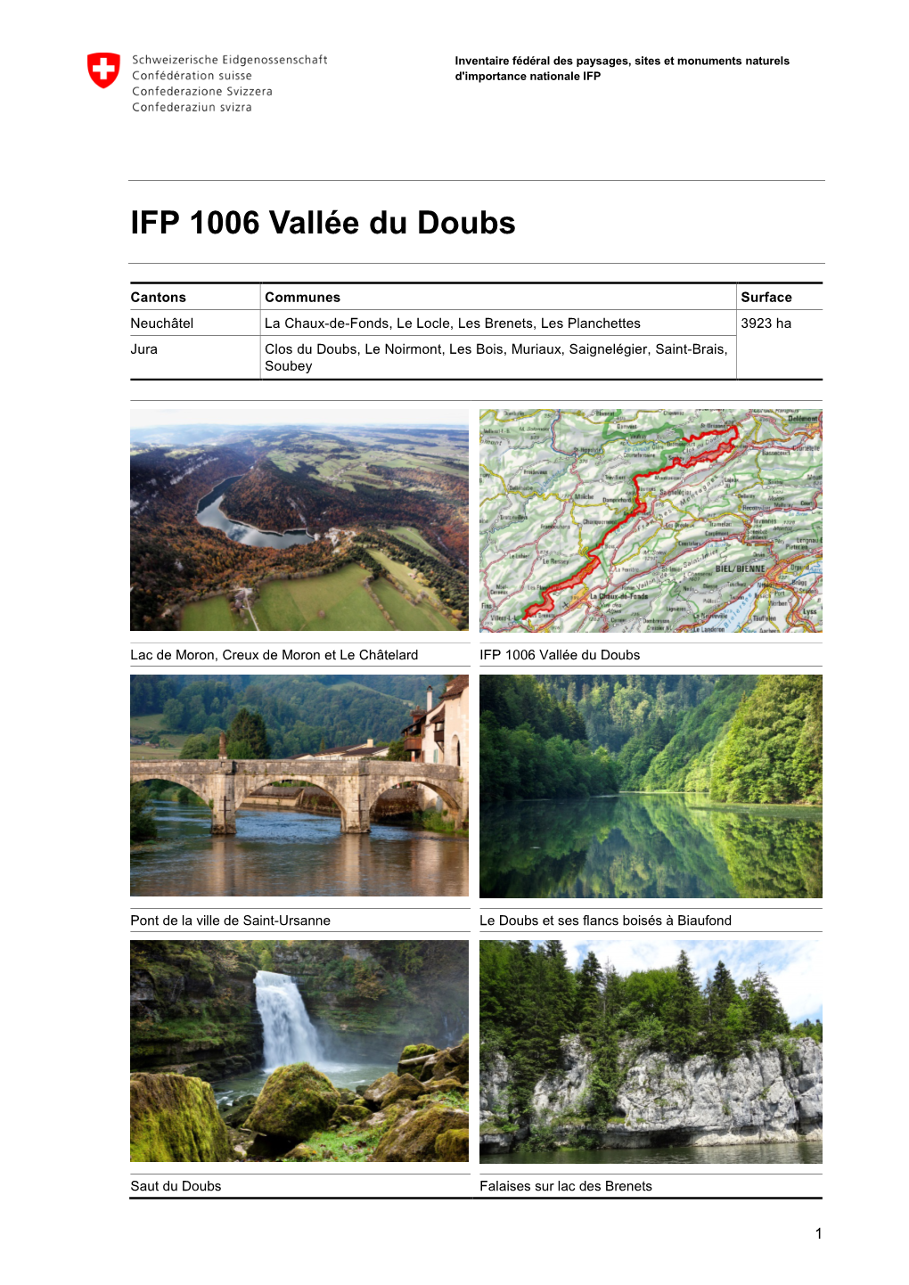 IFP 1006 Vallée Du Doubs