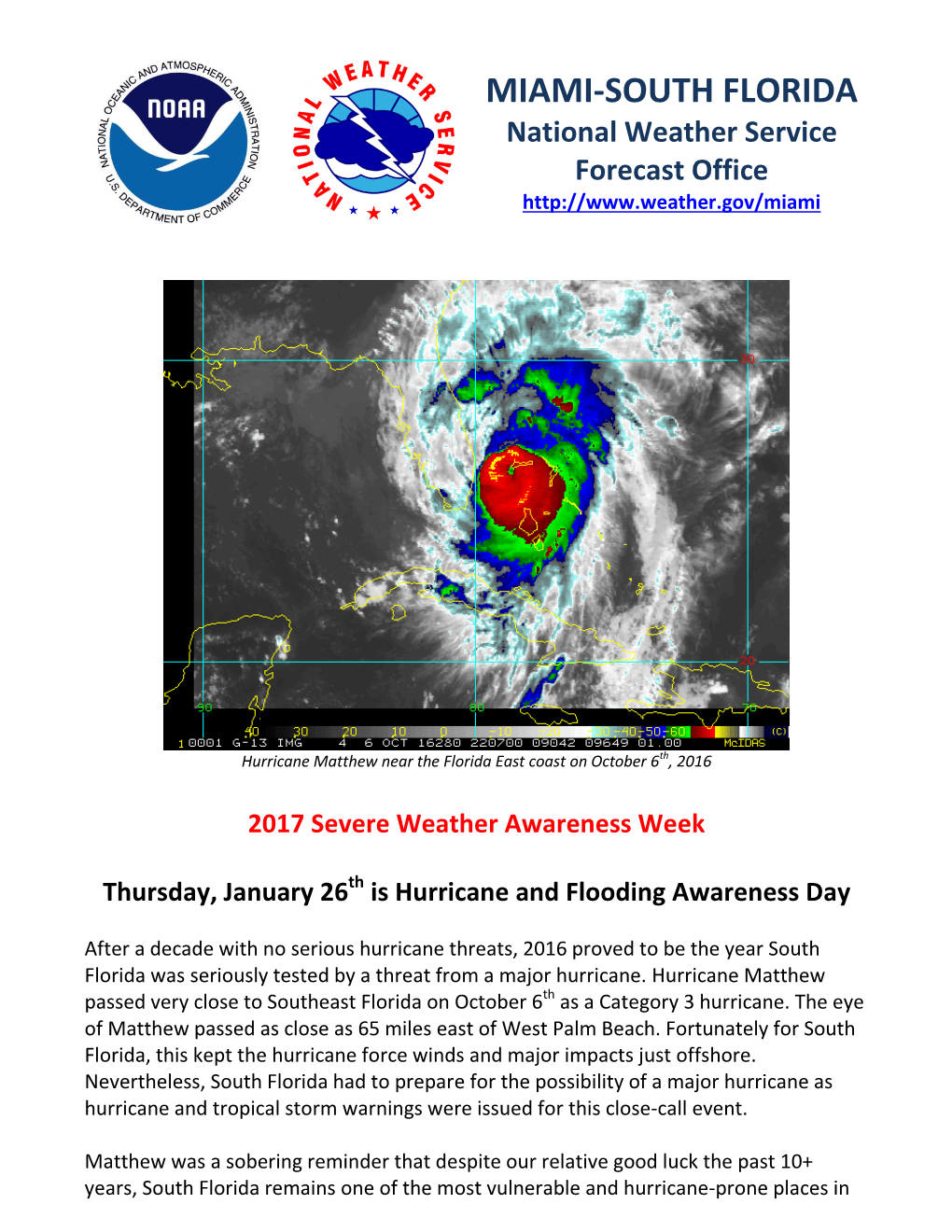 MIAMI-SOUTH FLORIDA National Weather Service Forecast Office