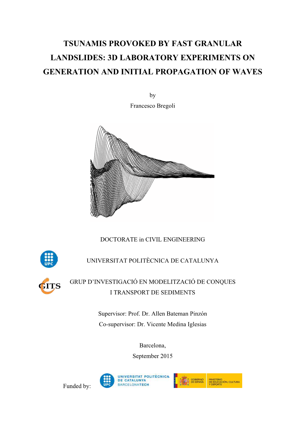 Tsunamis Provoked by Fast Granular Landslides: 3D Laboratory Experiments on Generation and Initial Propagation of Waves