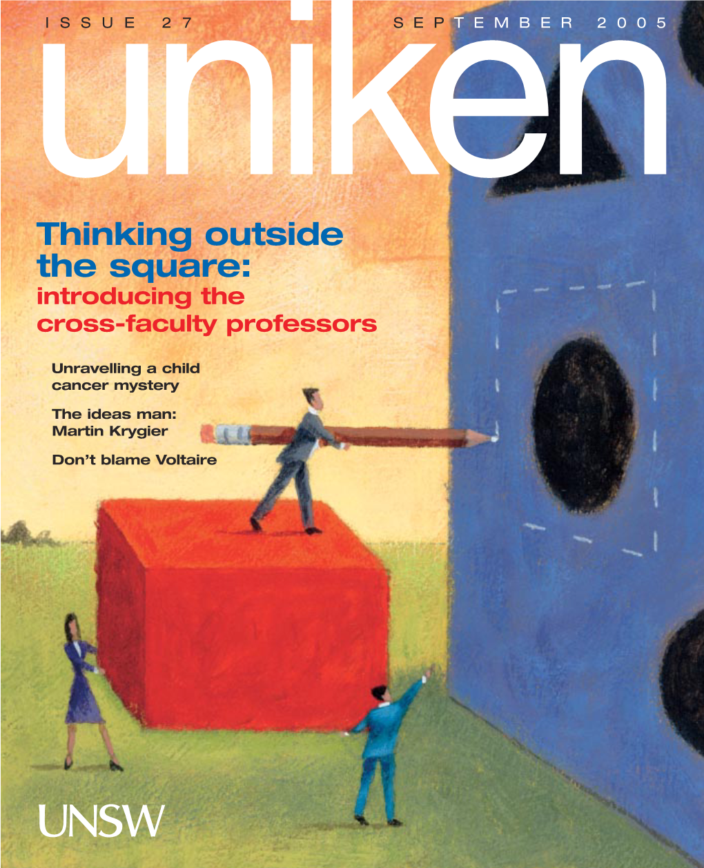 Thinking Outside the Square: Introducing the Cross-Faculty Professors
