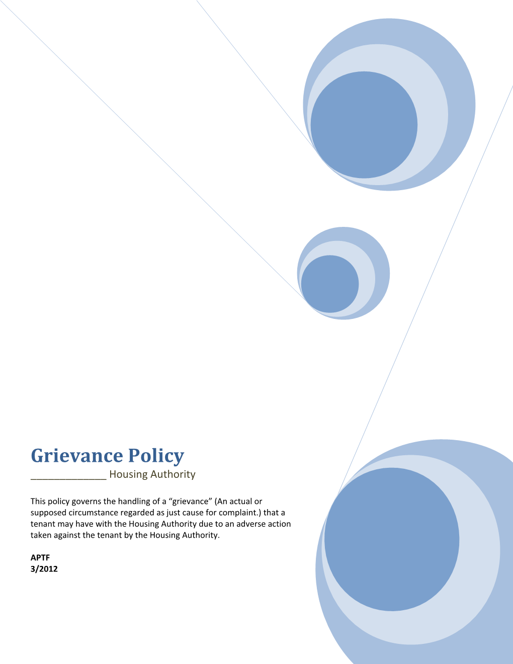 Grievance Procedure