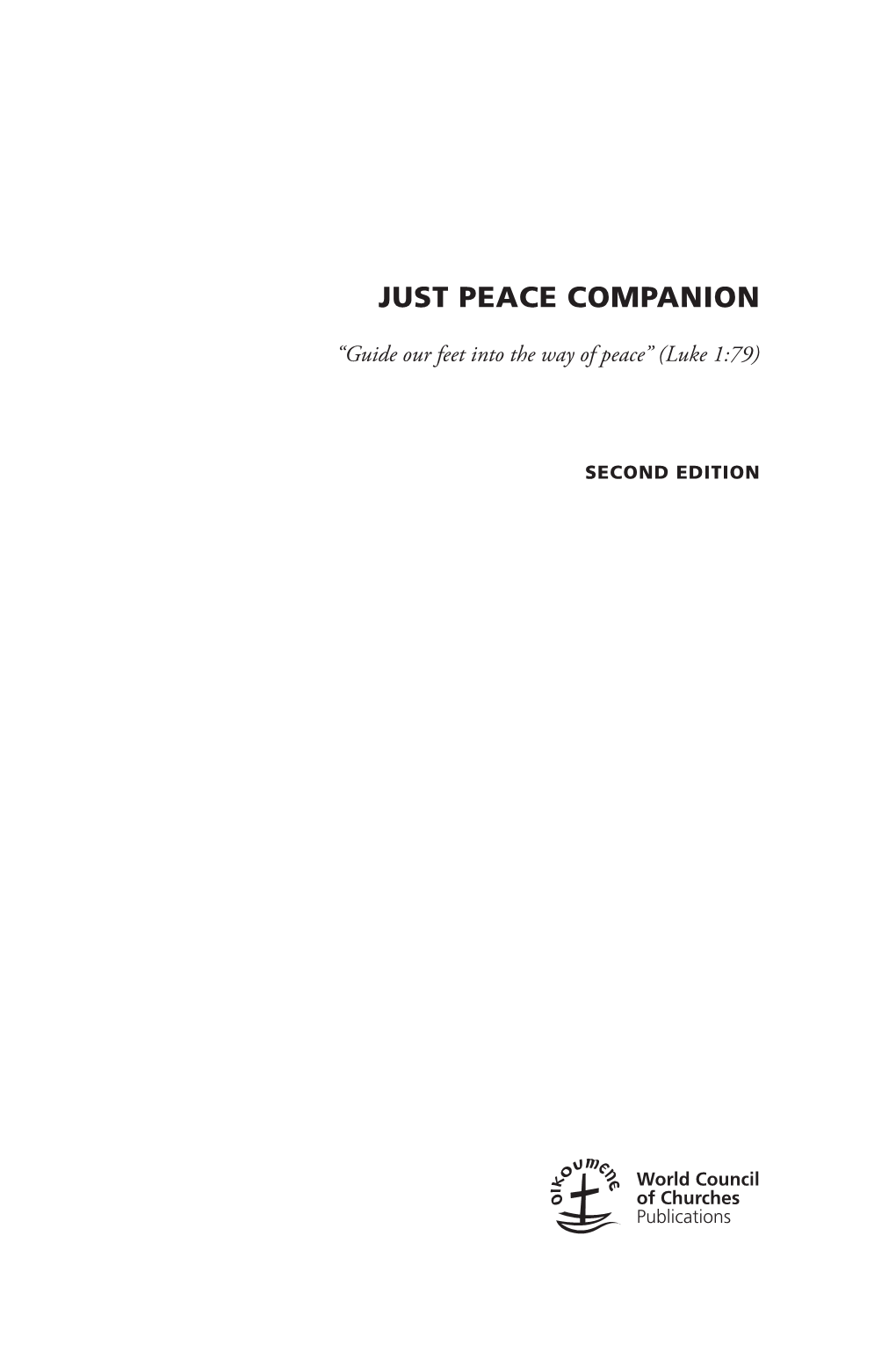 Just Peace Companion