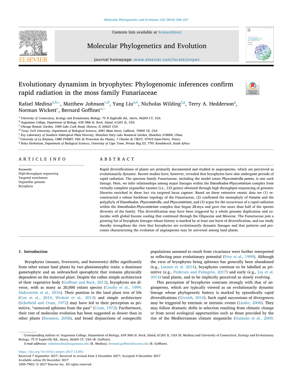 Medina Funariaceae Organellar.Pdf