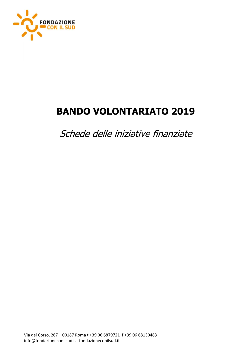 Schede-Progetti-Volontariato-2019