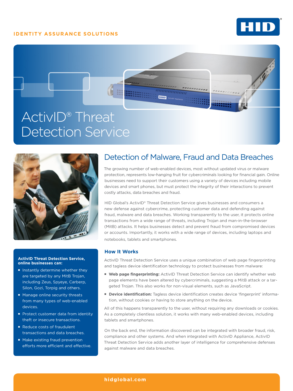 Activid® Threat Detection Service