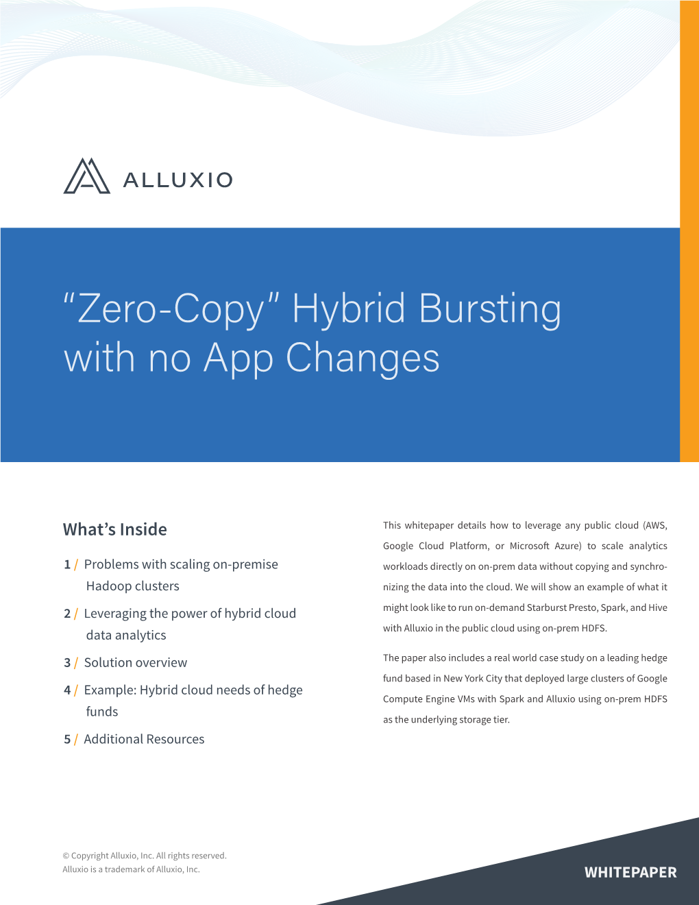 “Zero-Copy” Hybrid Bursting with No App Changes