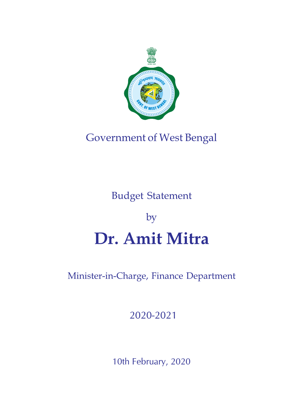 Budget Speech