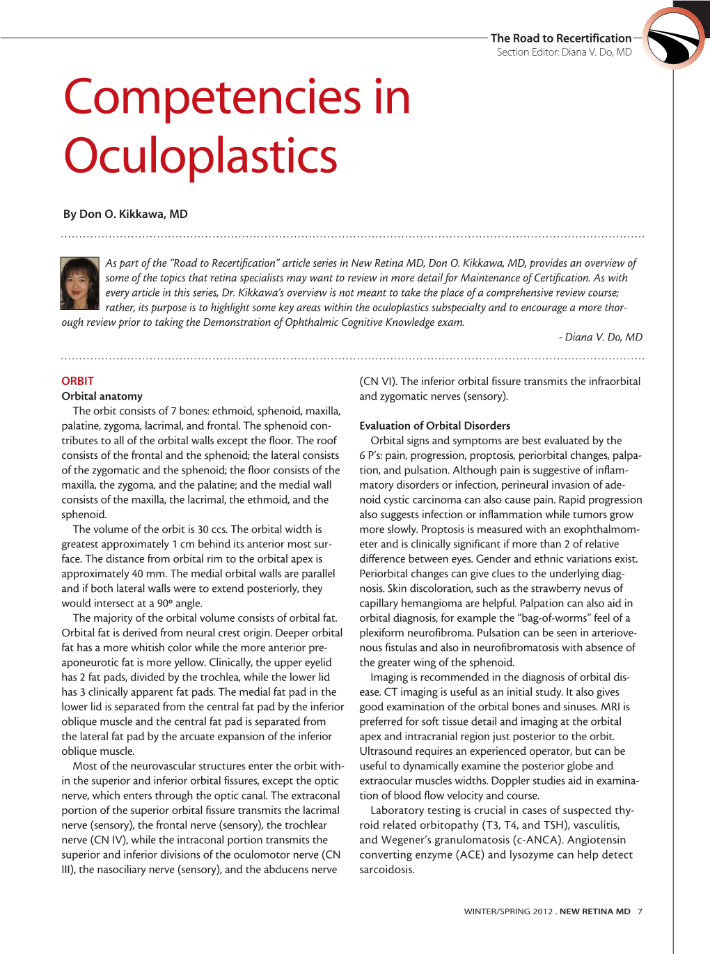 Competencies in Oculoplastics