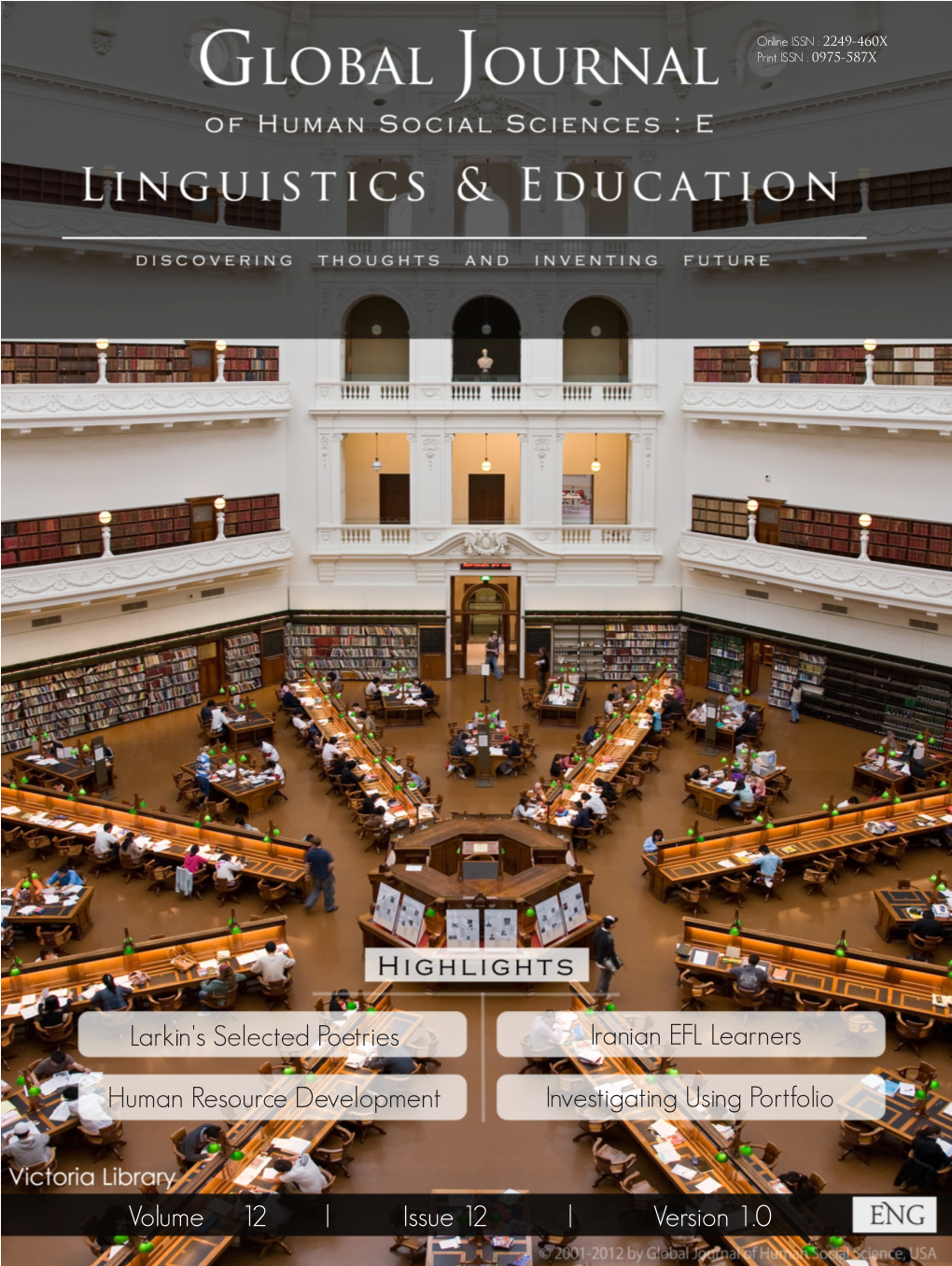 Global Journal of Human Social Science : E Linguistics & Education