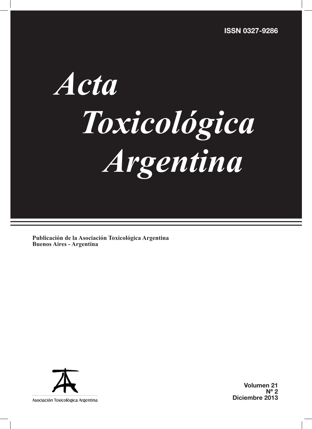 Acta Toxicológica Argentina