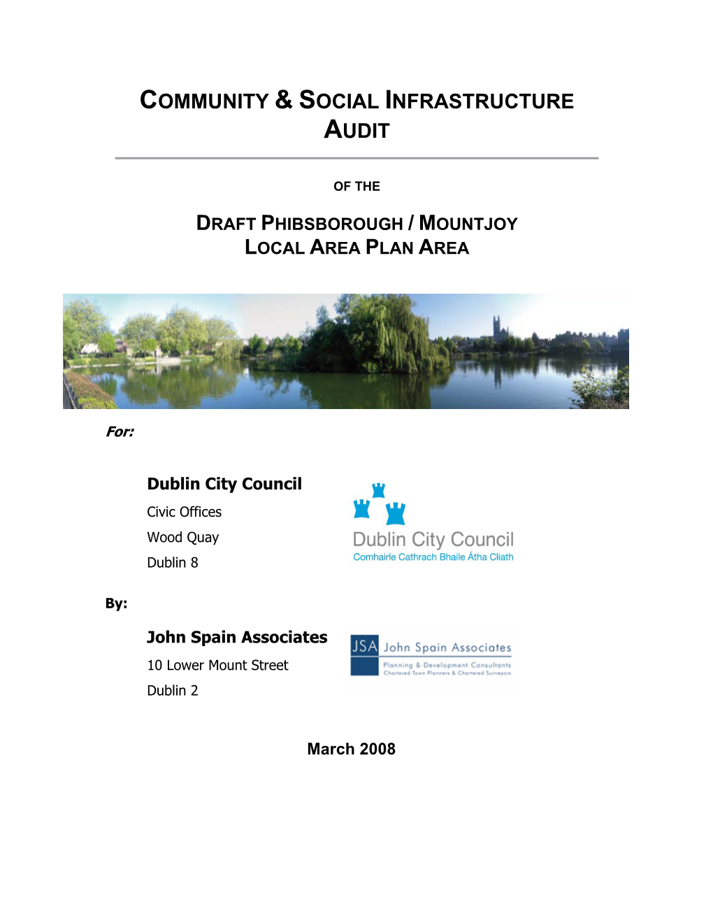 Community & Social Infrastructure Audit