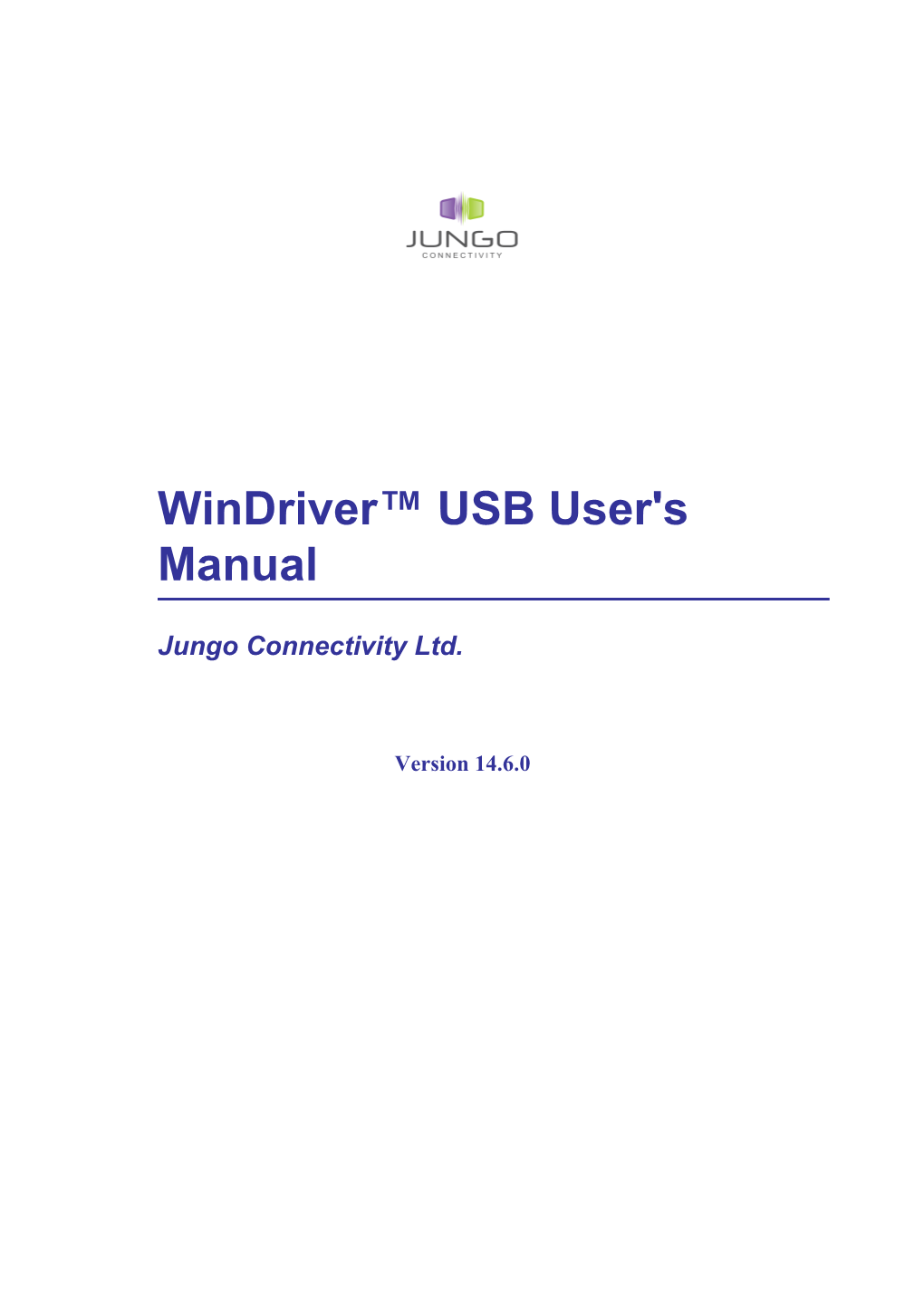 Windriver™ USB User's Manual