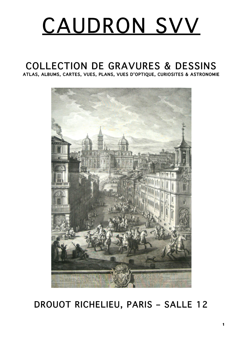 Collection De Gravures & Dessins