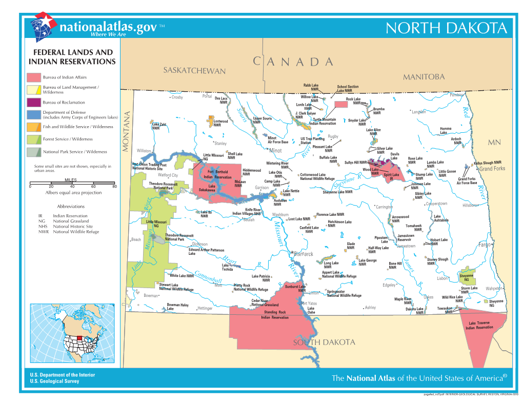 North Dakota Federal Lands