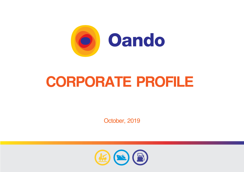 Oando Corporate Profile 2019.Cdr