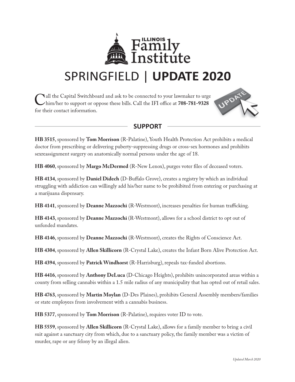 Springfield | Update 2020