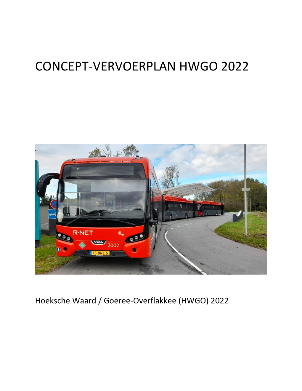 Concept-Vervoerplan Hwgo 2022