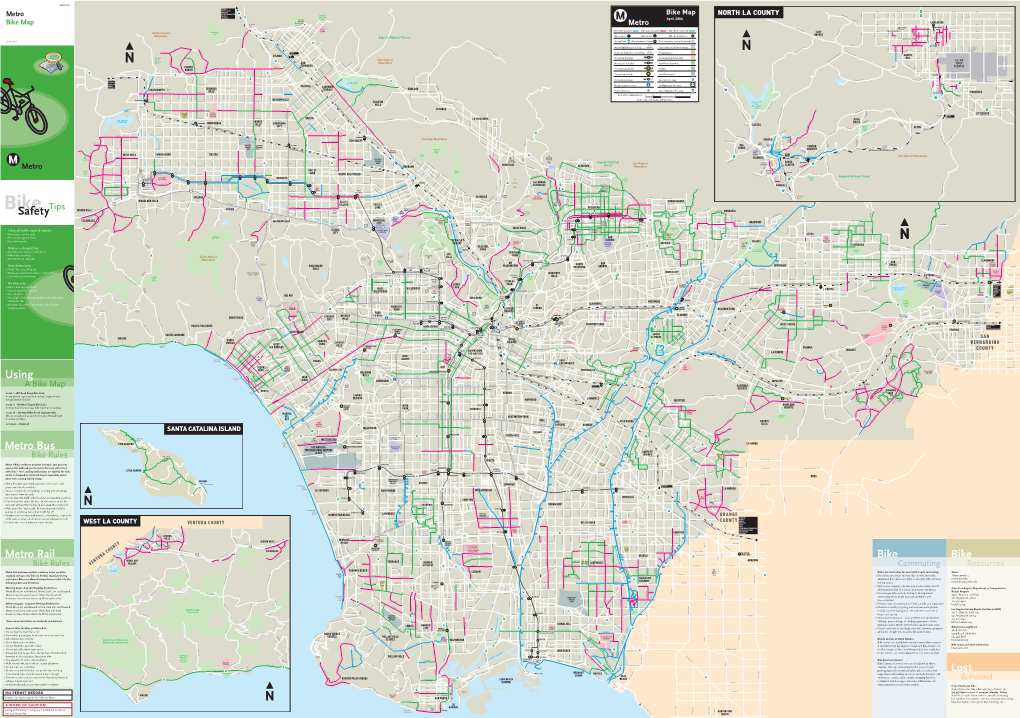 Bike Map NORTH LA COUNTY H