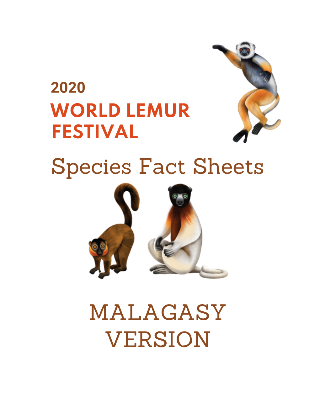 Species Fact Sheets MALAGASY VERSION