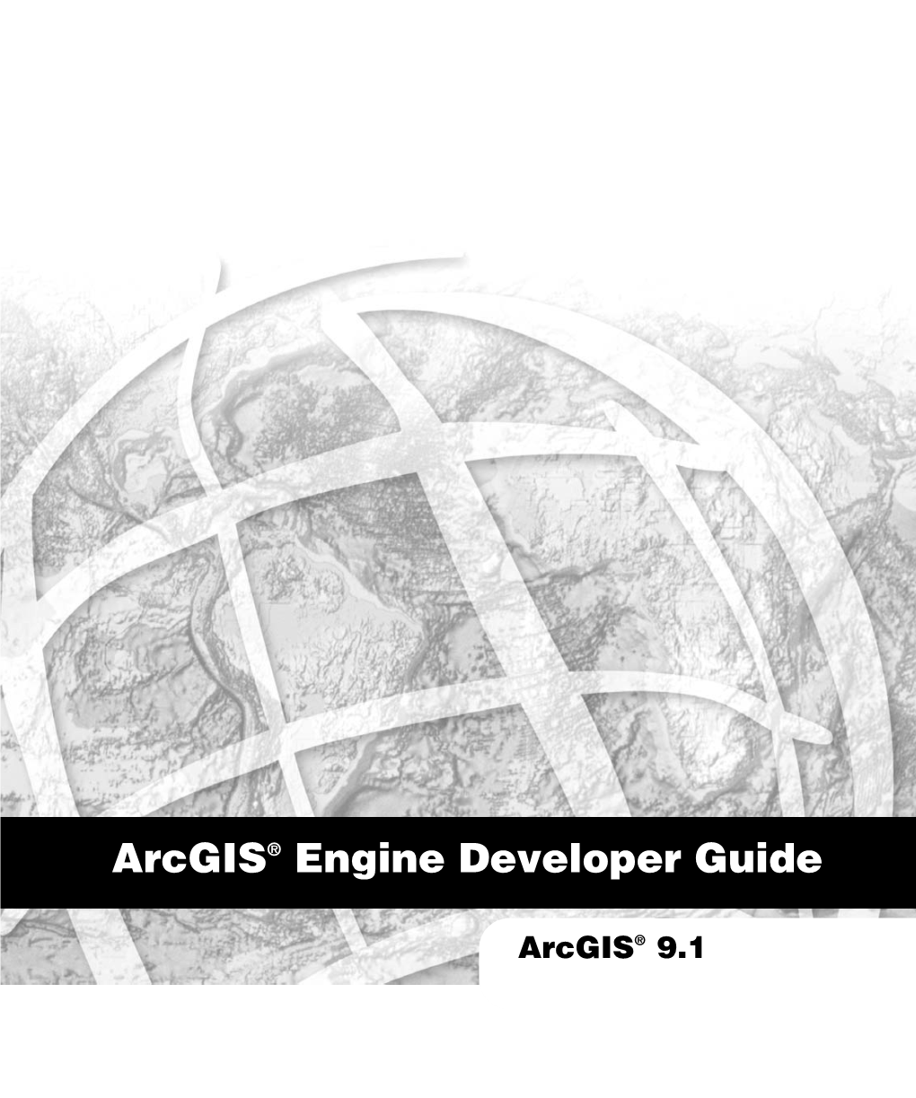 Arcgis Engine Developer Guide