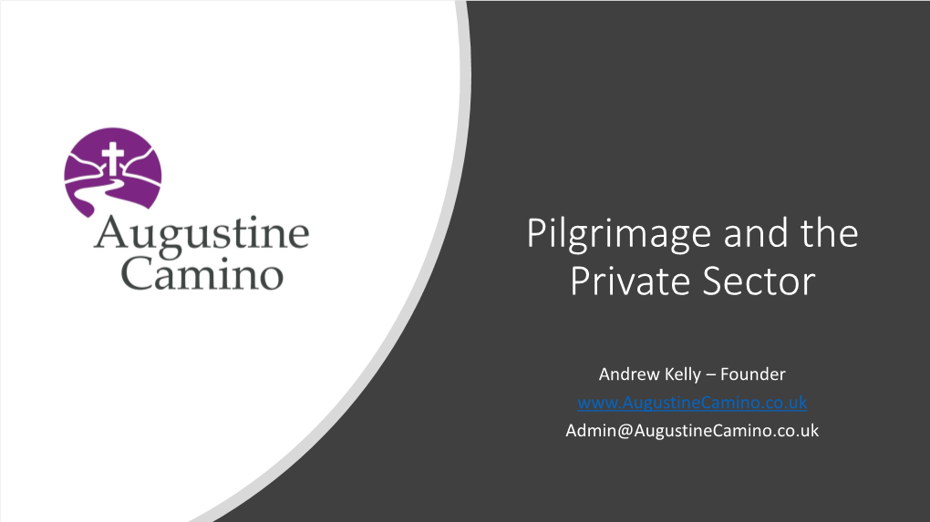 An Introduction to the Augustine Camino