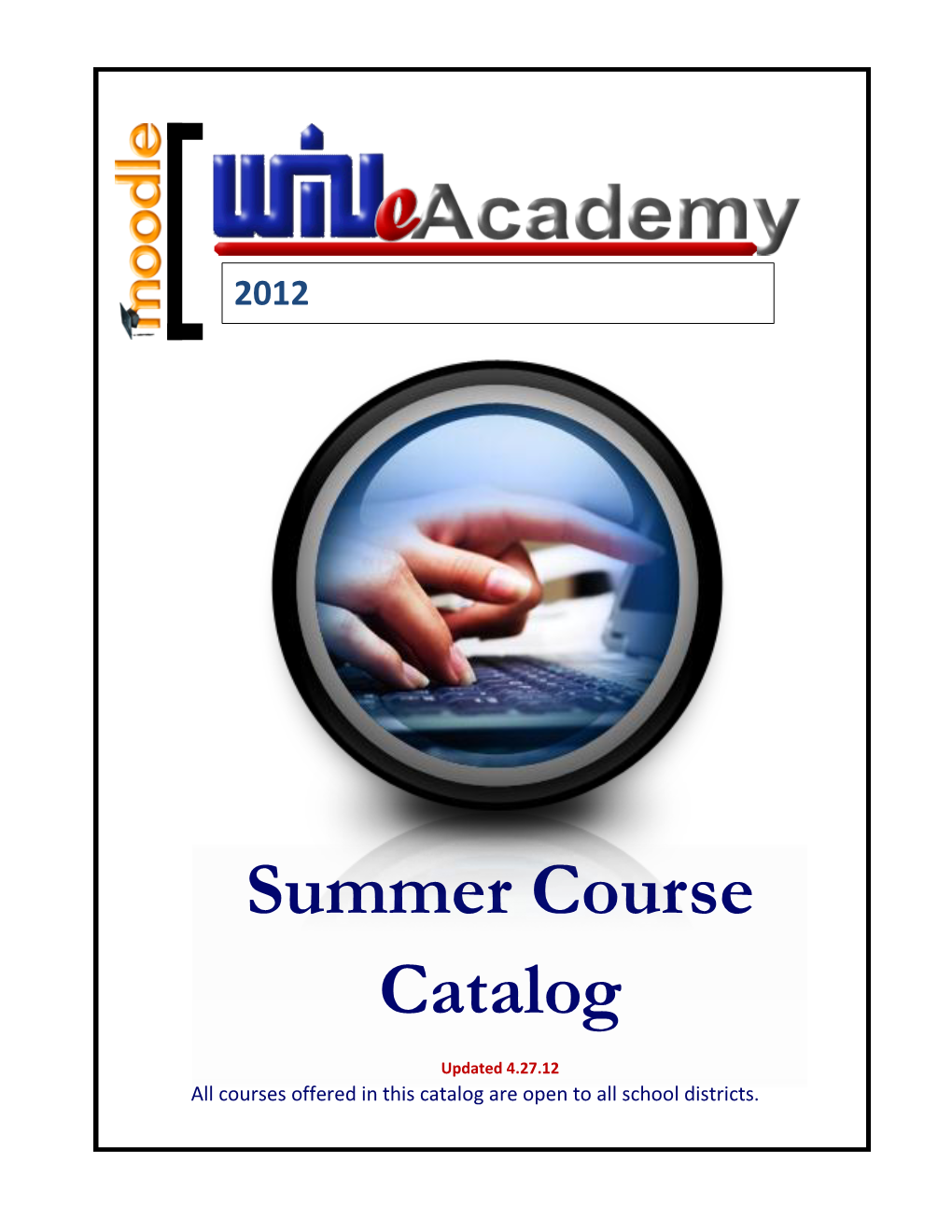 Summer Course Catalog