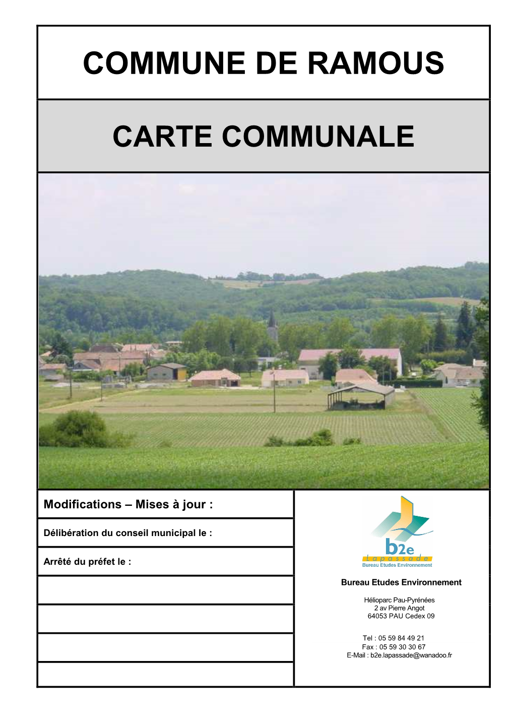 Commune De RAMOUS Carte Communale – Page 3