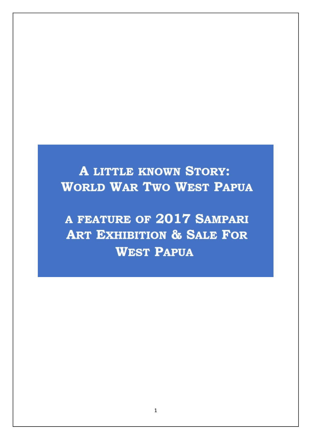West Papua in WW2, Ross Himona