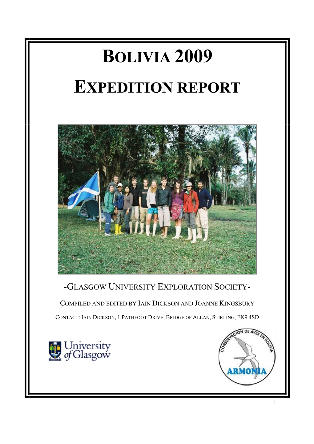 University of Glasgow Exploration Society