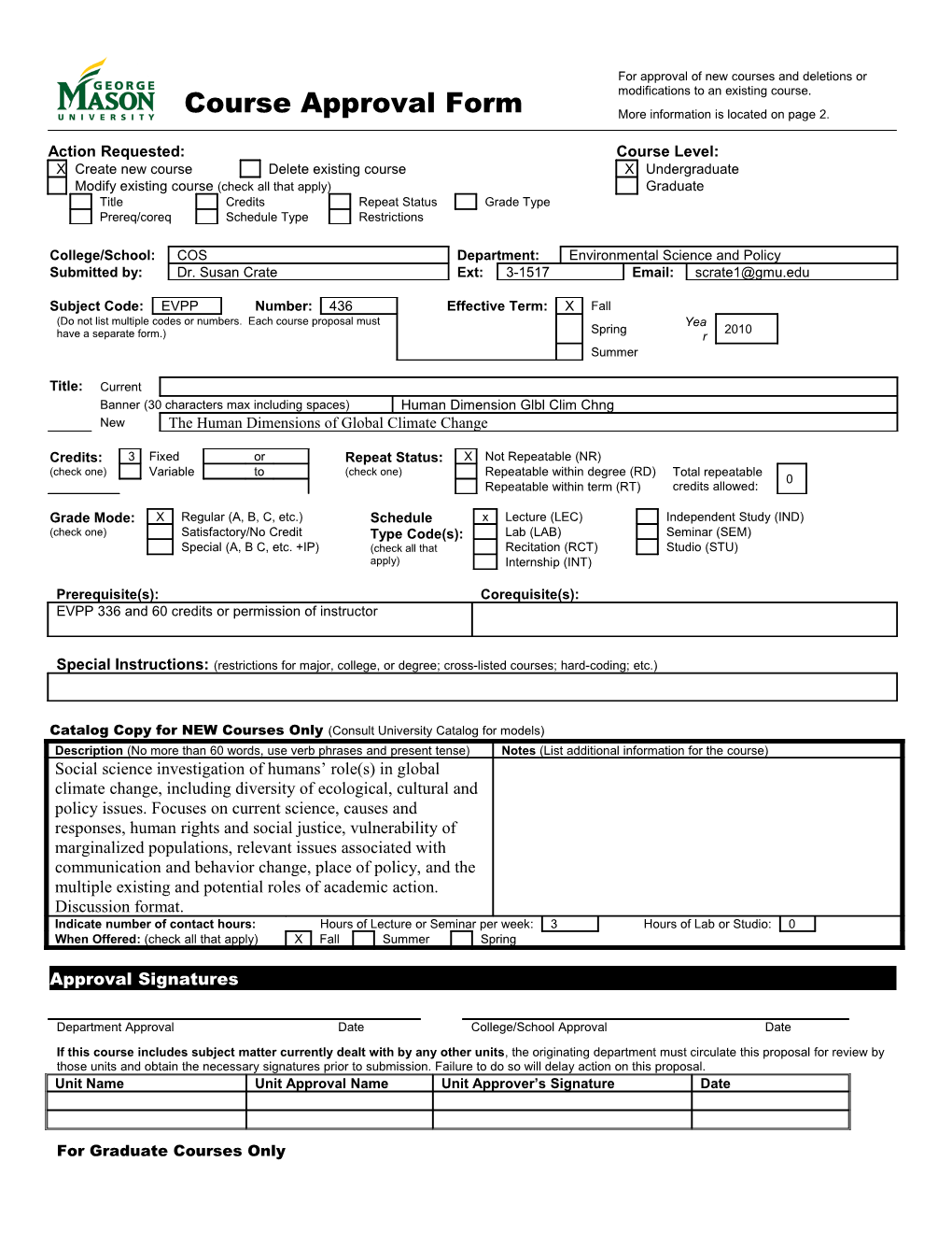 Course Approval Form s1