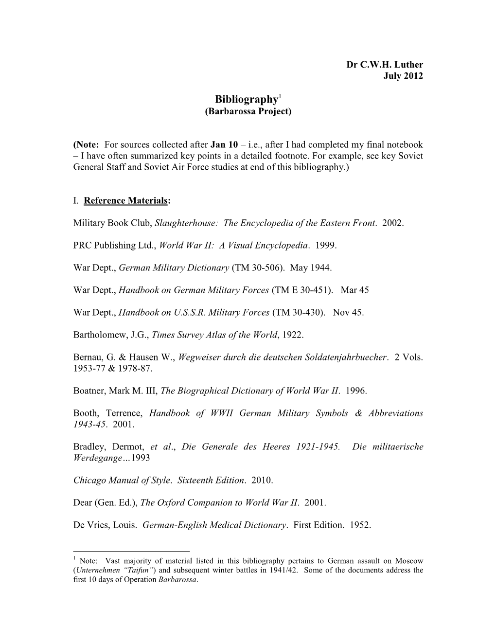 Bibliography1