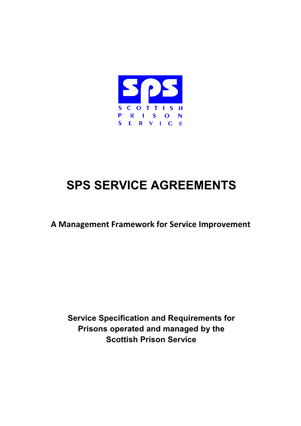 Sps Service Agreements