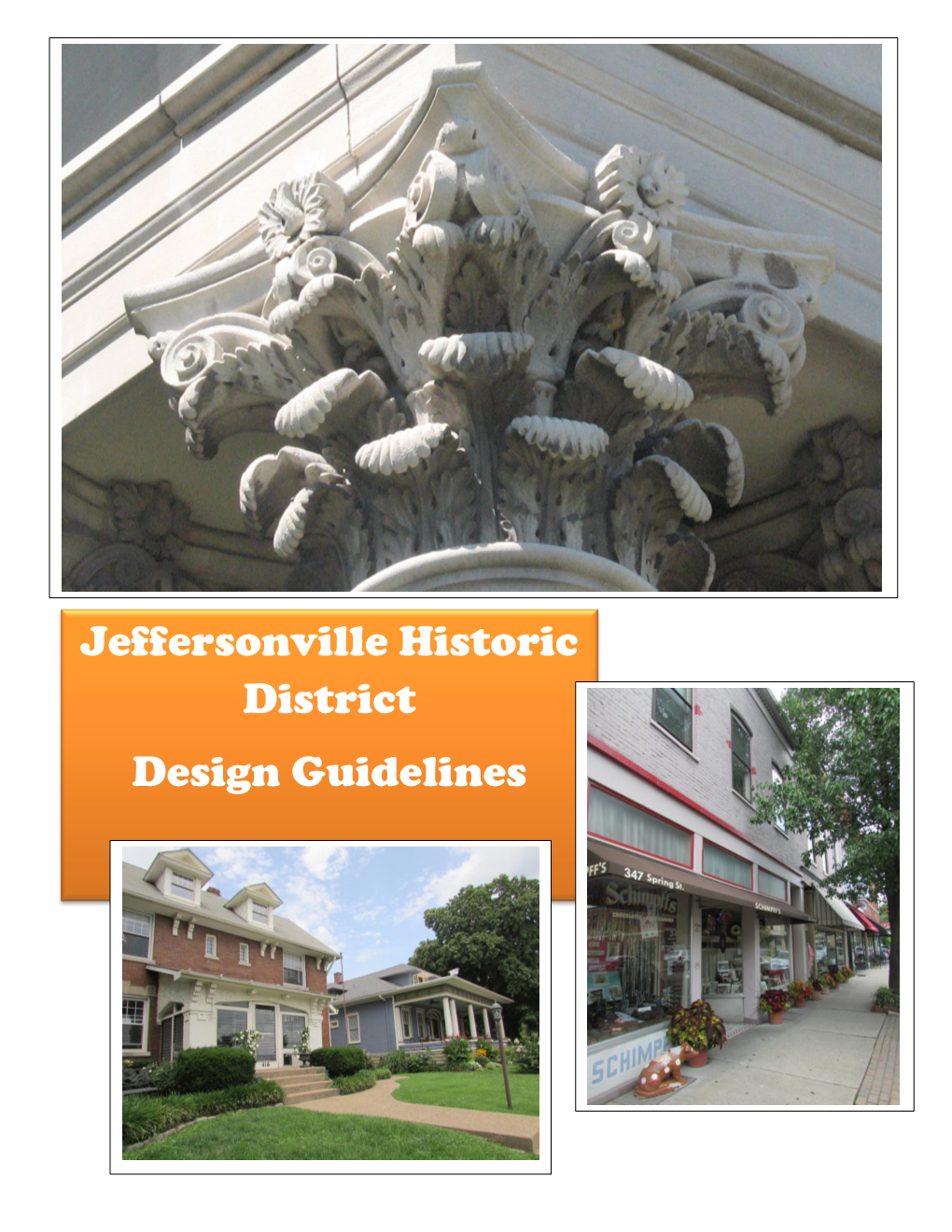 Jeffersonville Historic District Design Guidelines