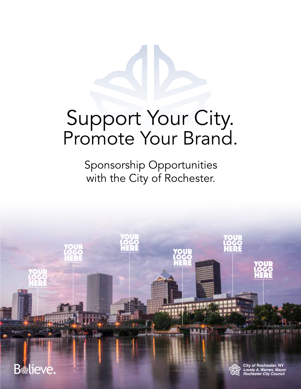 Support Your City. Promote Your Brand