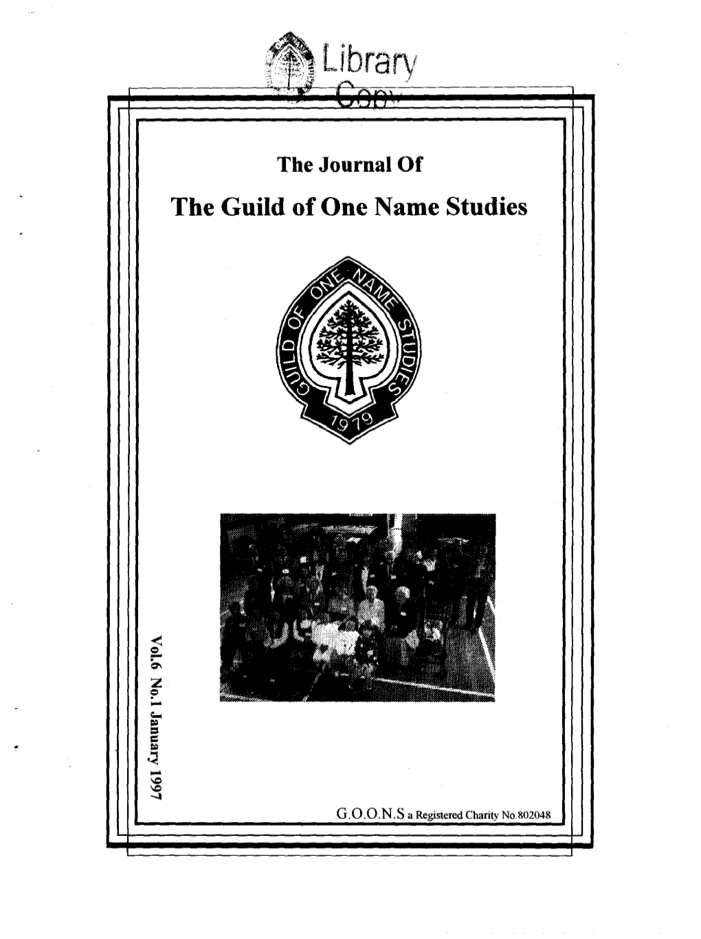The Guild of One Name Studies
