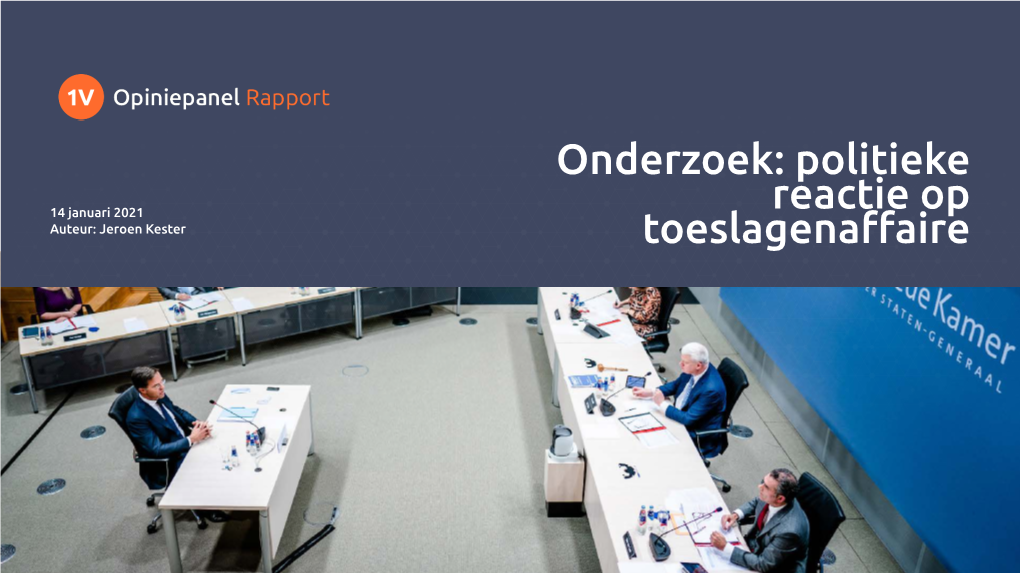 Onderzoek: Politieke