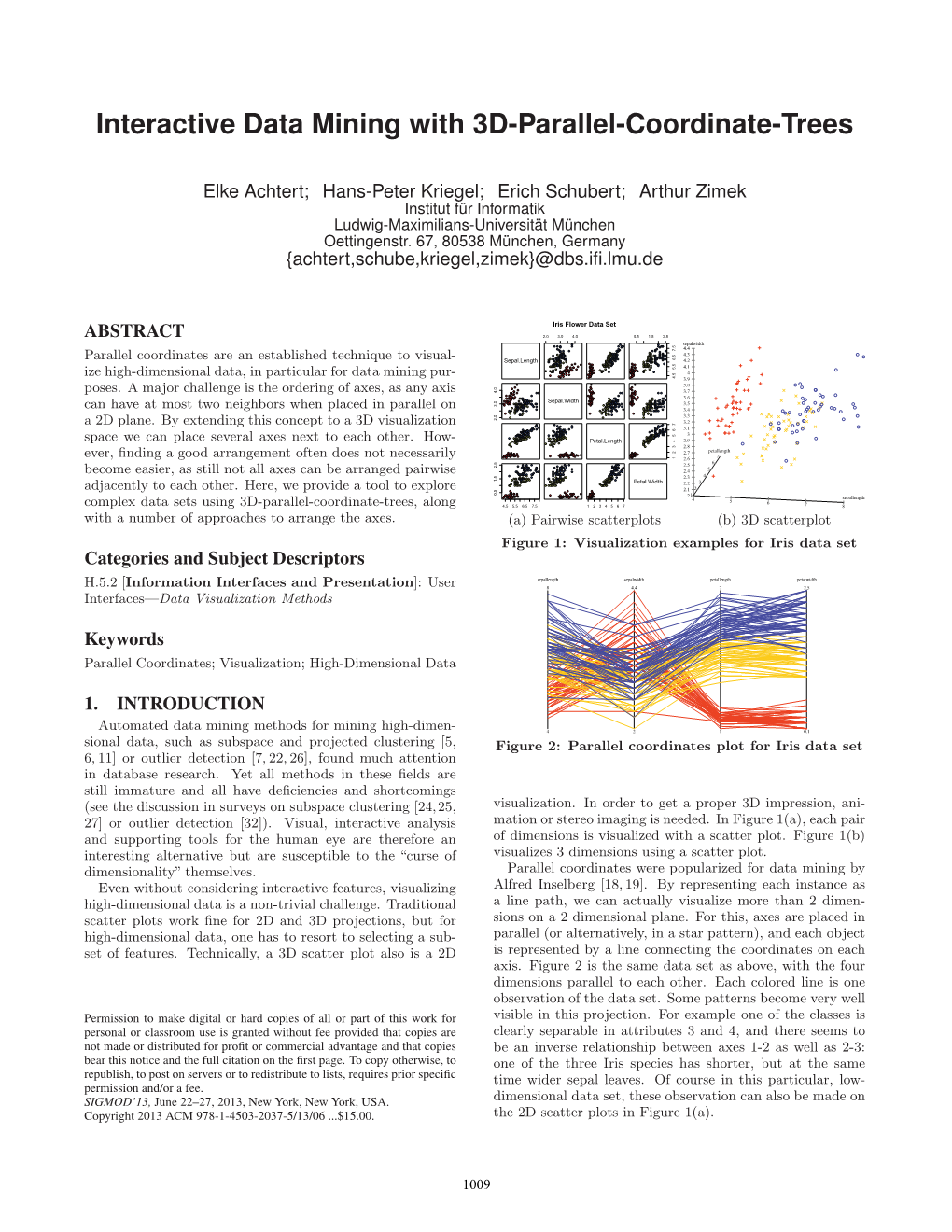 Interactive Data Mining with 3D-Parallel-Coordinate-Trees