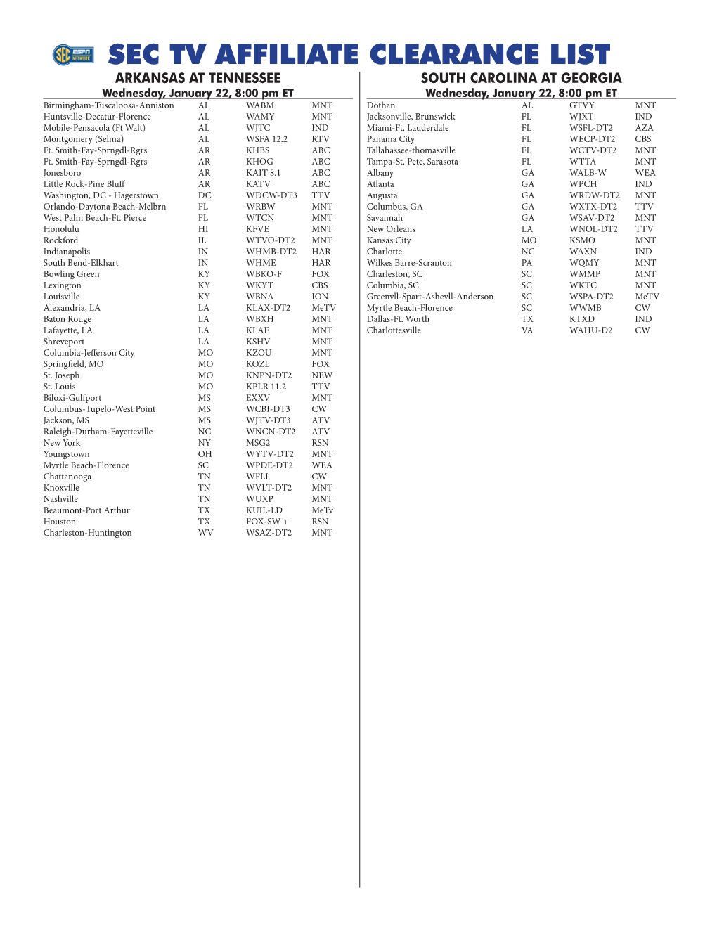 SEC TV Affiliates.Indd