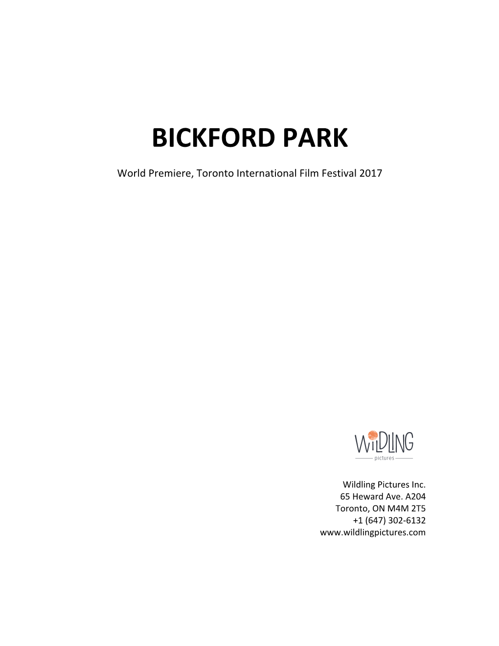 Bickford Park