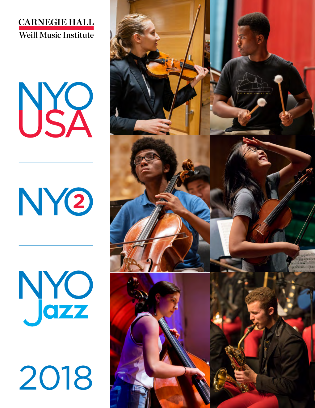 Download the 2018 NYO-USA, NYO2, and NYO