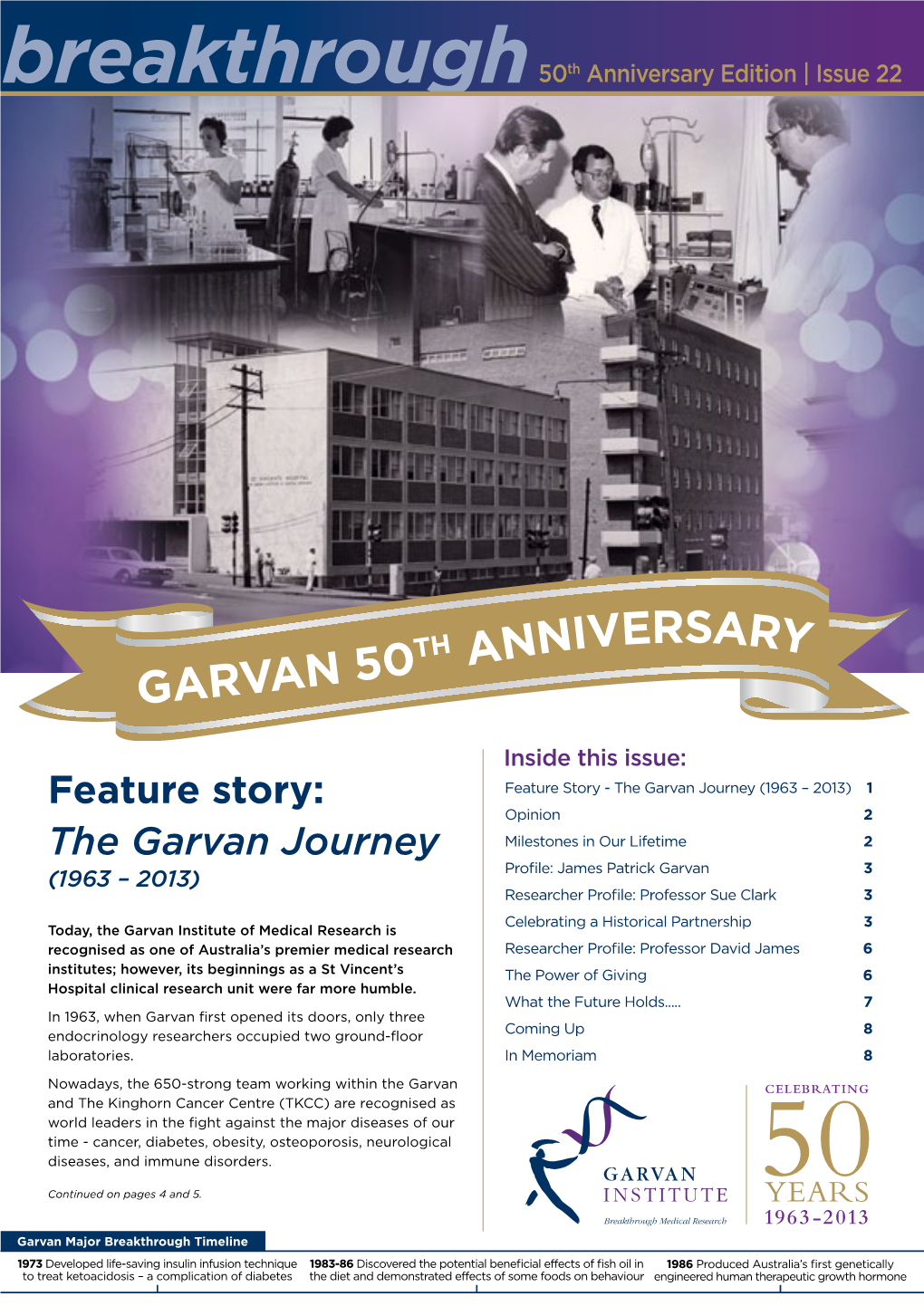 Garvan 50 Th Anniversary