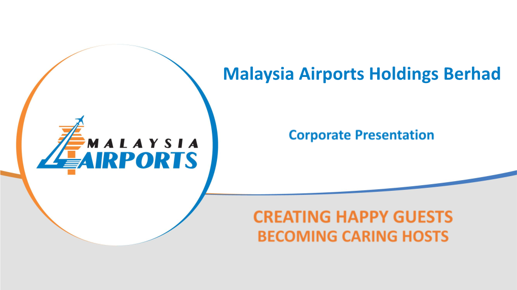 Malaysia Airports Holdings Berhad Disclaimer