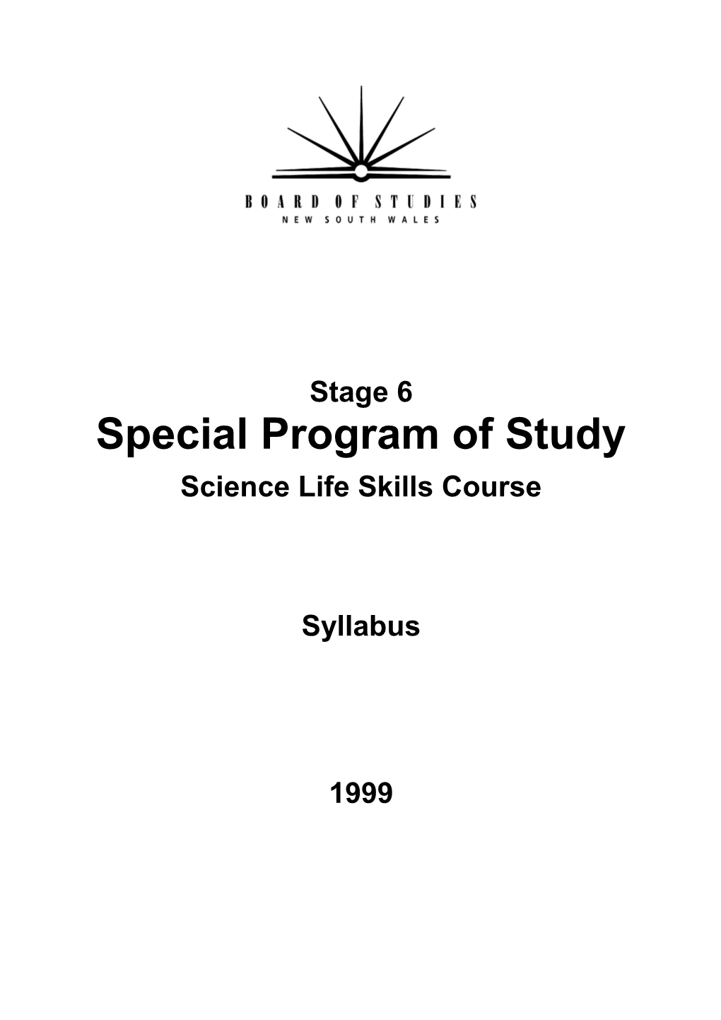 Science Life Skills Course