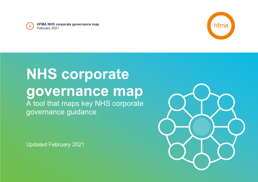 NHS Corporate Governance Map February 2021