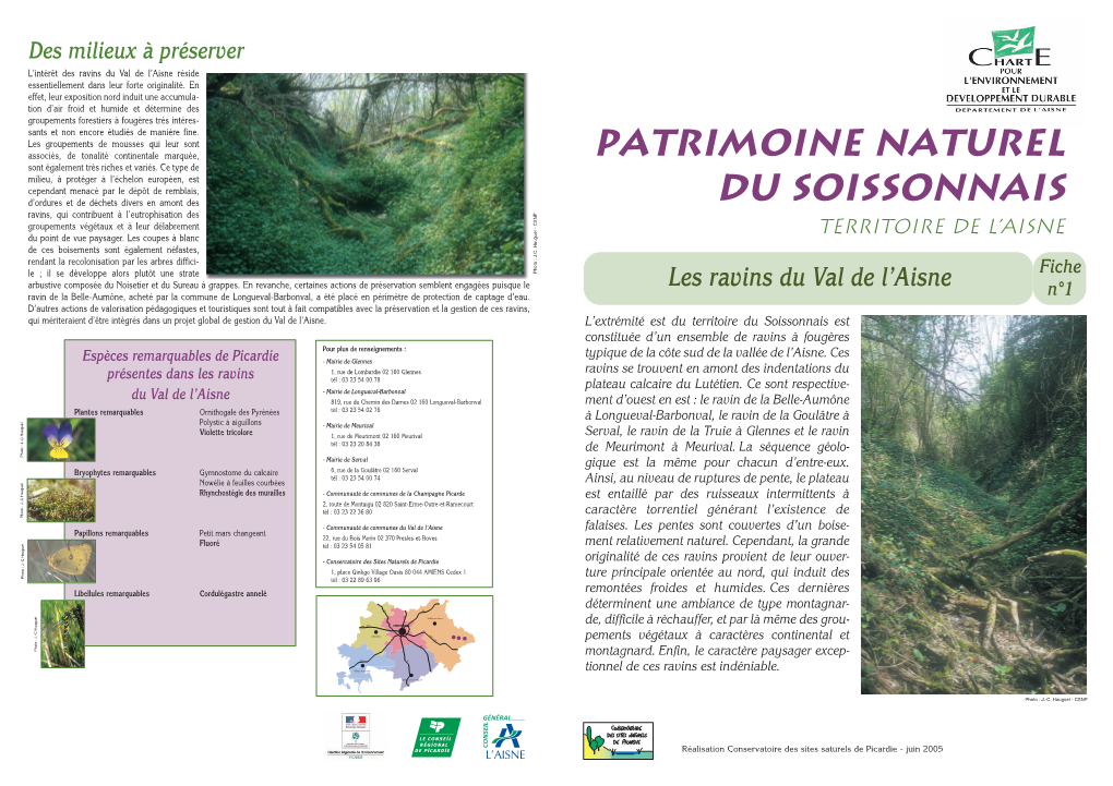 Patrimoine Naturel Du Soissonnais