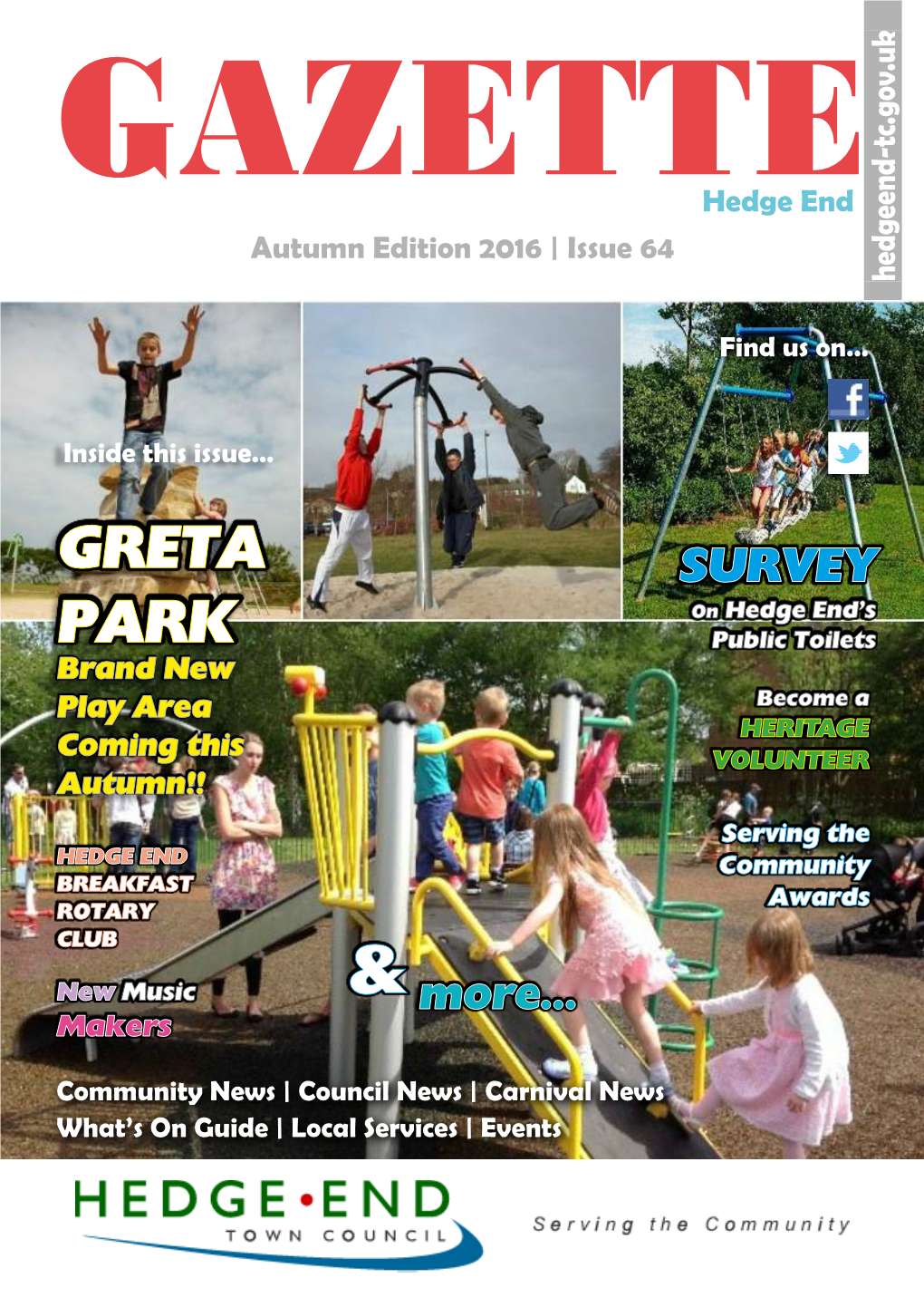 Hedge End Gazette Autumn Edition Issue 64 2016